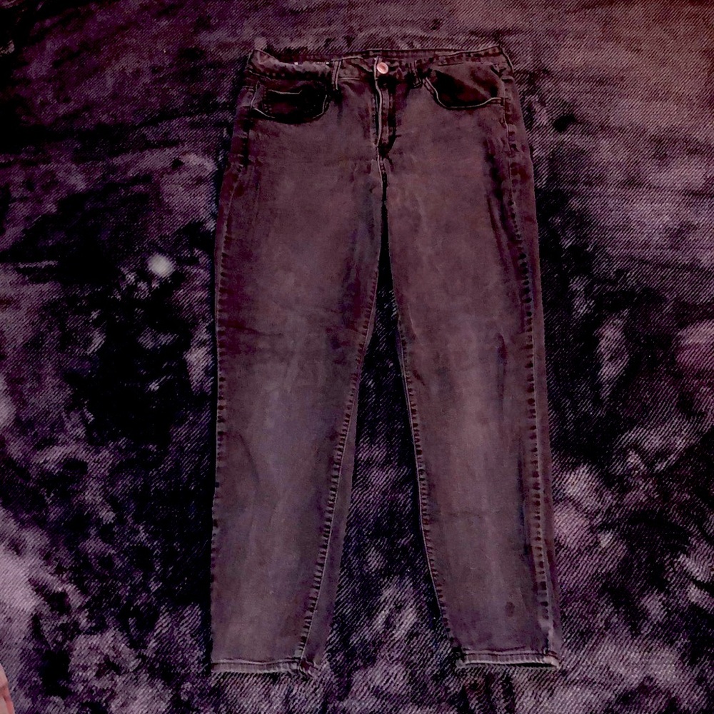 Faded Black Jeans